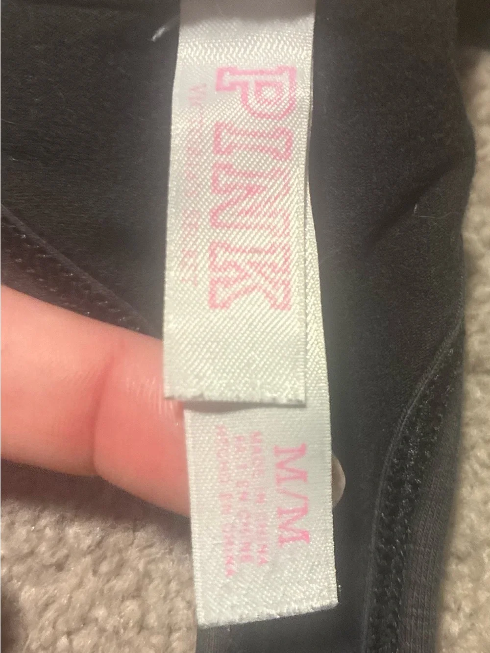 PINK Victorias Secret soft black